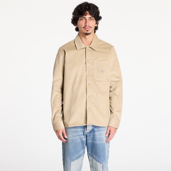 Dickies Риза Dickies Corduroy Long Sleeve Shirt Khaki S