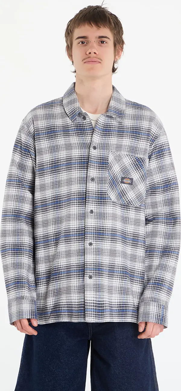 Dickies Риза Dickies Forest Check Shirt Charcoal L