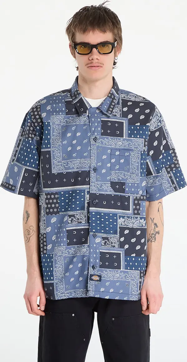 Dickies Риза Dickies Glandorf Shirt Ss Dark Navy M