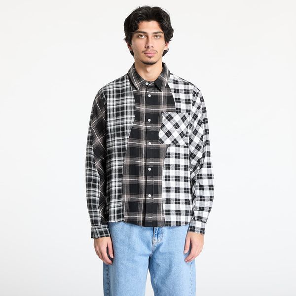 DIME Риза DIME Triple Plaid Shirt UNISEX Black S