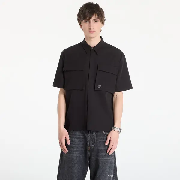 Filling Pieces Риза Filling Pieces Resort Shirt Drapy Black XL