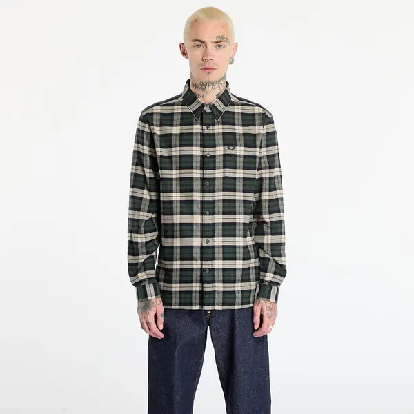 FRED PERRY Риза FRED PERRY Brushed Twill Tartan Shirt Court Green M