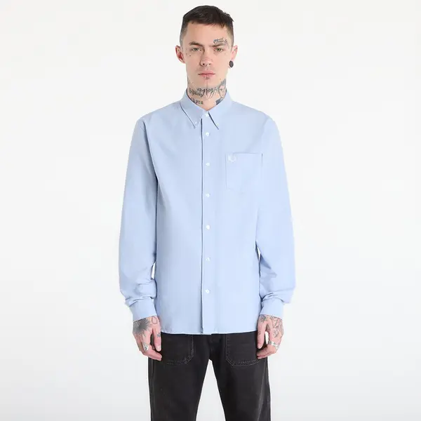 FRED PERRY Риза FRED PERRY Oxford Shirt Light Smoke M