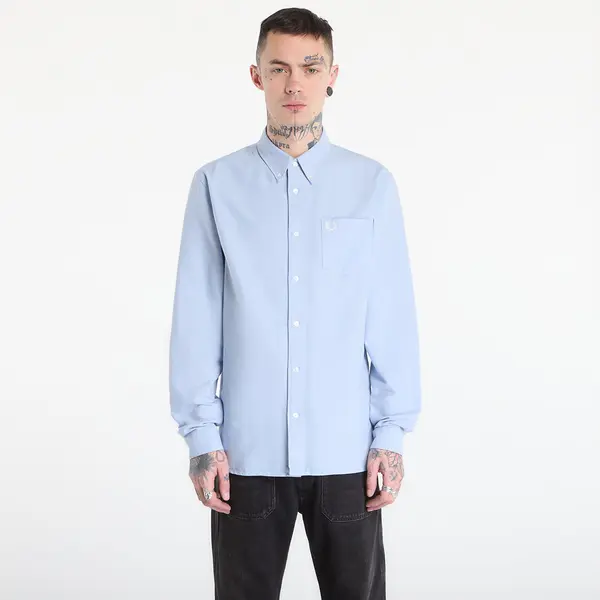 FRED PERRY Риза FRED PERRY Oxford Shirt Light Smoke XL