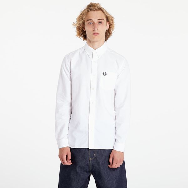 FRED PERRY Риза FRED PERRY Oxford Shirt White XL