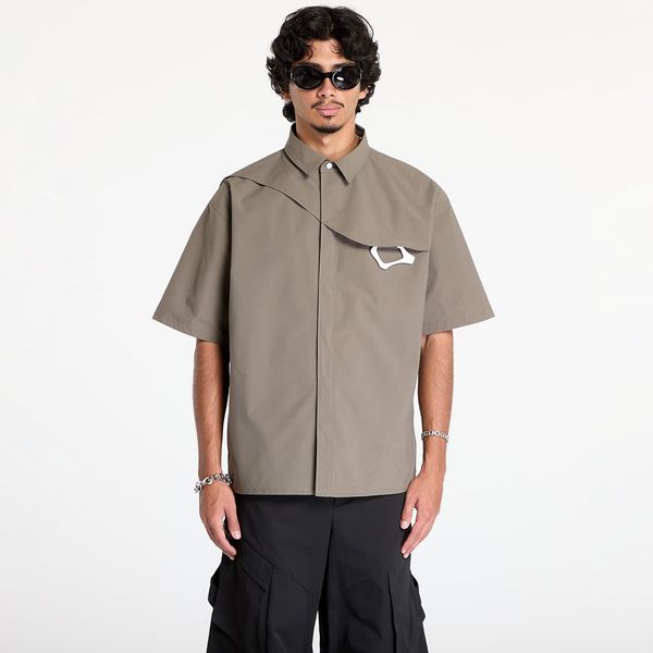 HELIOT EMIL Риза HELIOT EMIL S/S Nylon W. Carabiner Shirt Dusty Green 50