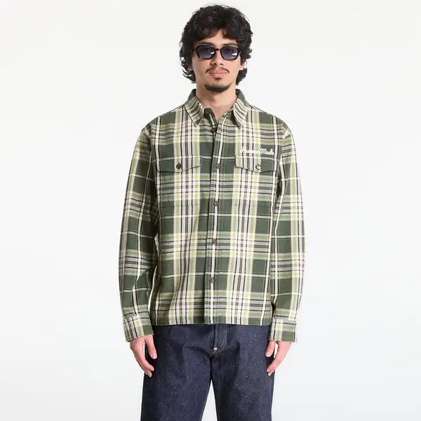 HUMAN MADE Риза HUMAN MADE Check Shirt UNISEX Green XL
