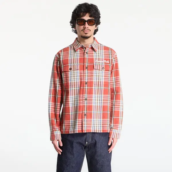 HUMAN MADE Риза HUMAN MADE Check Shirt UNISEX Red S