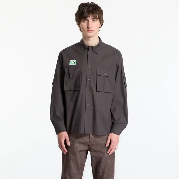 HUMAN MADE Риза HUMAN MADE Hunting Shirt UNISEX Charcoal L