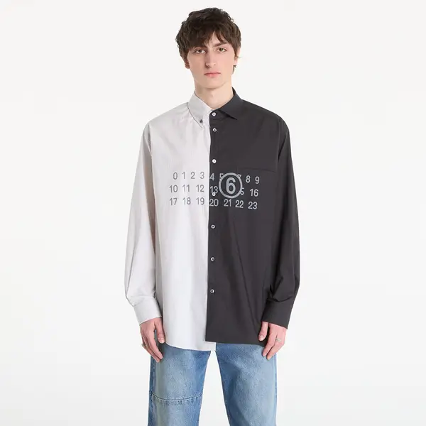 MM6 Риза MM6 Long-Sleeved Shirt Black 46