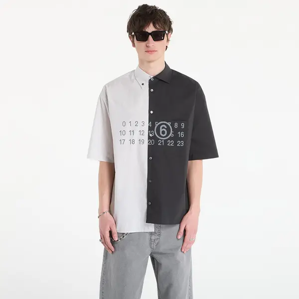 MM6 Риза MM6 Short-Sleeved Shirt Black 48