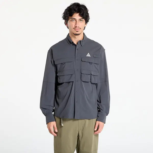 Nike Риза Nike ACG "Orb Weaver" Dri-FIT ADV UV Long-Sleeve Shirt Anthracite/ Summit White/ Summit White L