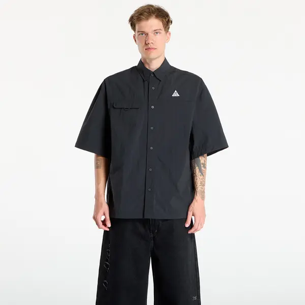 Nike Риза Nike ACG "Orb Weaver" UV Repel Short-Sleeve Shirt Black/ Anthracite/ Summit White S