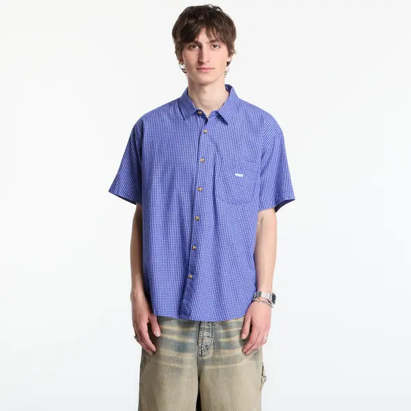 OBEY Clothing Риза OBEY Bigwig Frank Woven Surf Blue Multi L