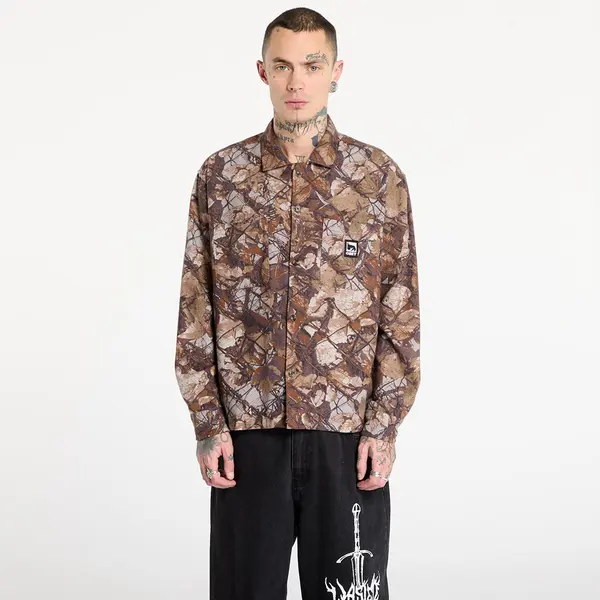 OBEY Clothing Риза OBEY Fence Camo Shirt Fence Camo Multi M