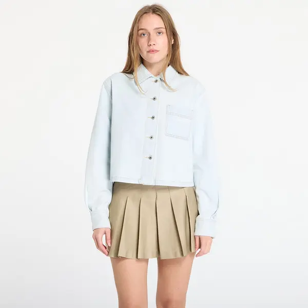 Off-White Риза Off-White Diag L/S Denim Pajama Shirt Light Blue XL