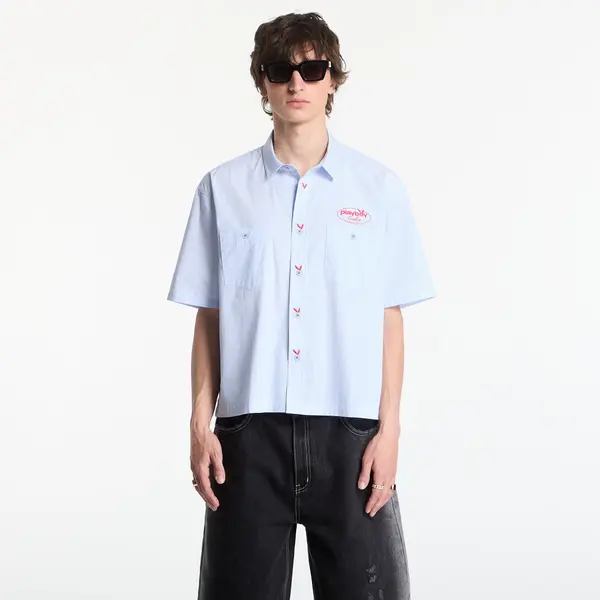 FTSHP Риза Playboy x FTSHP Work Shirt Blue Stripes S