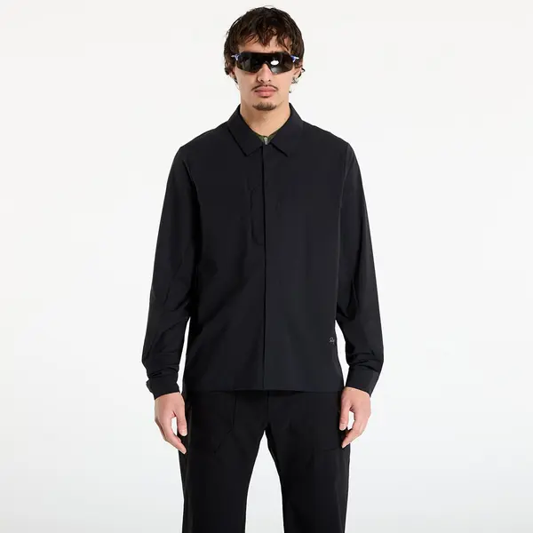 Rapha Риза Rapha Men's Long Sleeve Tech Shirt Black/ Carbon Grey L