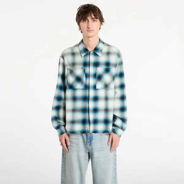 REPRESENT Риза REPRESENT Sun Bleached Flannel Shirt Cloud XL