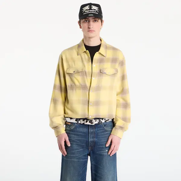 REPRESENT Риза REPRESENT Vintage Flannel UNISEX Creamed Corn S
