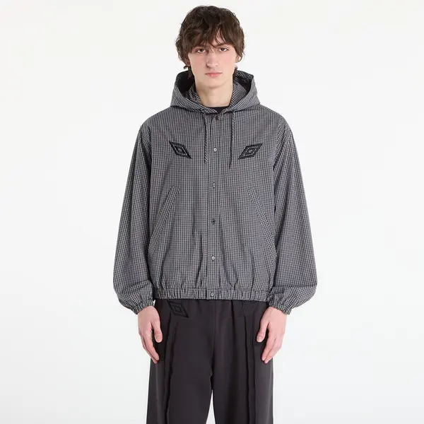 Umbro Риза Umbro by SlamJam Gingham Masked Shirt Coffee Brown/ White/ Black L