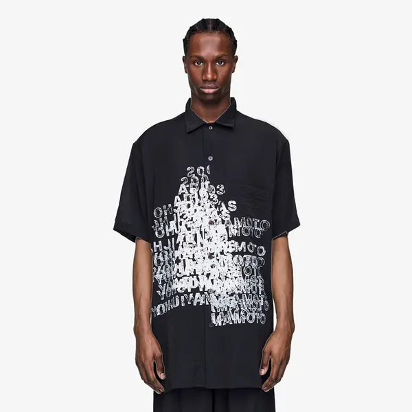 Y-3 Риза Y-3 Dip Dye Cinched Drape T-Shirt Black M