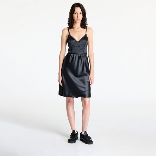 adidas Originals Рокля adidas Satin Dress Carbon M