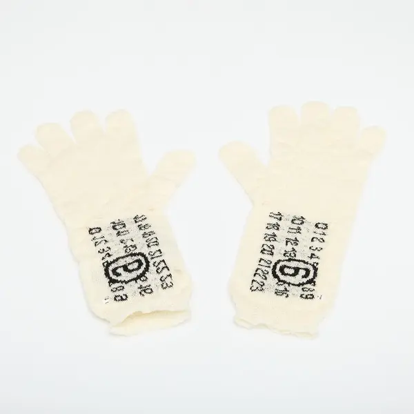 MM6 Ръкавици MM6 Rtw Avp Gloves Off White L