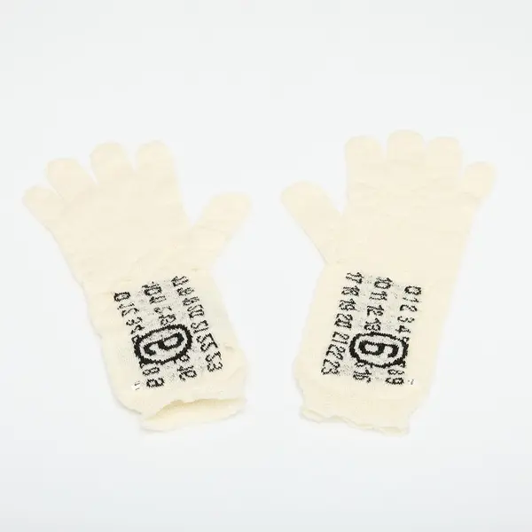 MM6 Maison Margiela Ръкавици MM6 Rtw Avp Gloves Off White L