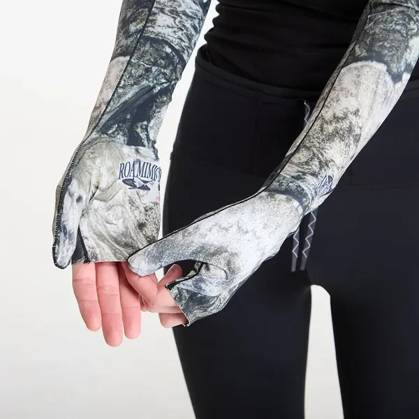 ROA Ръкавици ROA Tatli UPF Plus 50 Arm Sleeves Brown L-XL