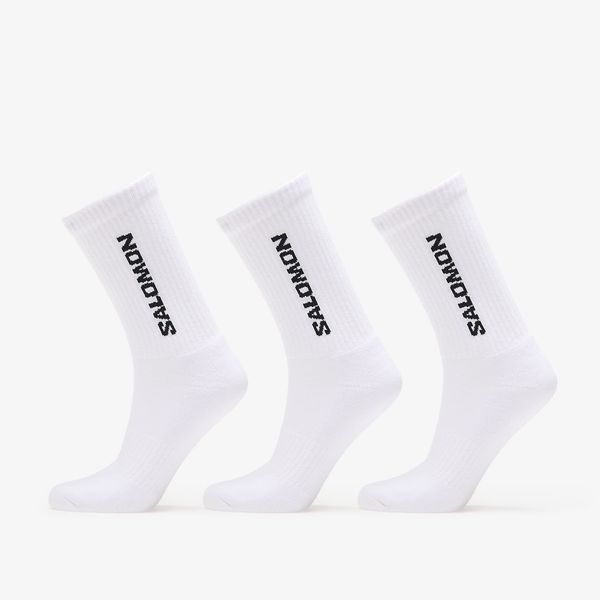 Salomon Advanced Salomon Everyday Crew Socks 3-Pack White/ White M