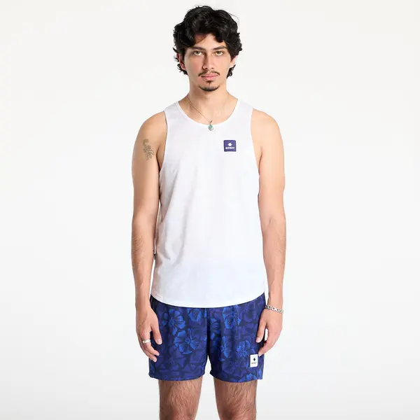 SAYSKY SAYSKY Flower Combat Singlet White AOP S