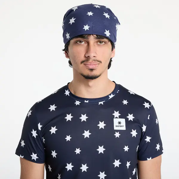 SAYSKY SAYSKY Running Bandana Blue/ White Aop Universal
