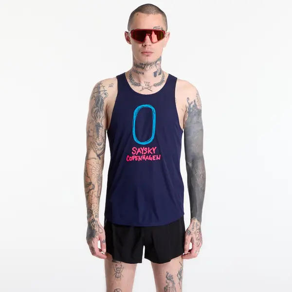 SAYSKY SAYSKY Statement Flow Singlet Blue S