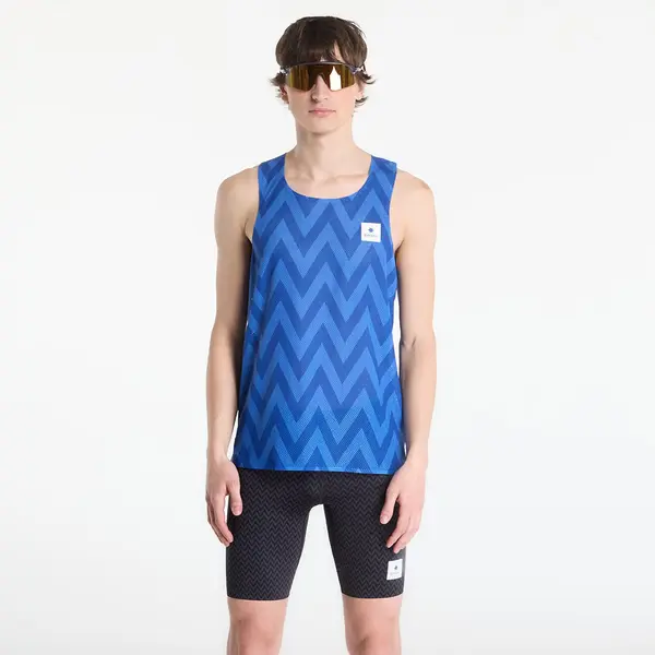 SAYSKY SAYSKY Zig Zag Flow Air Singlet Blue M
