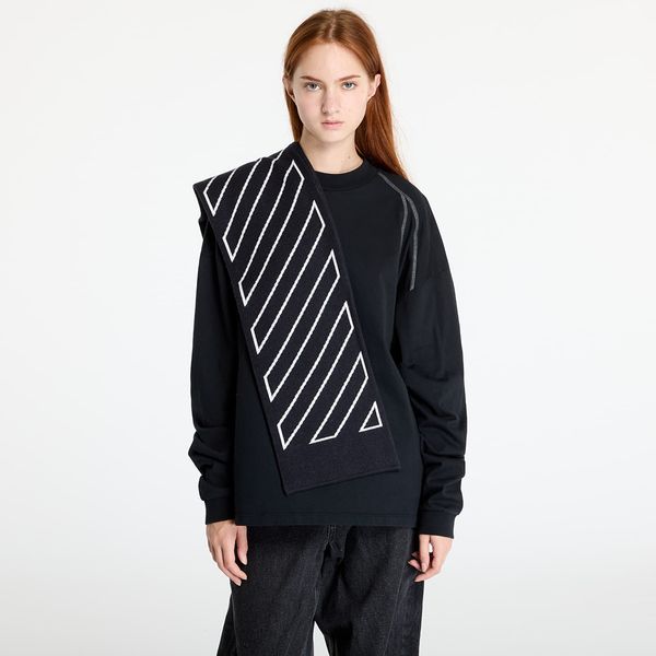 OFF-WHITE KIDS Шал Off-White Kids Bookish Diag Scarf Black/ Off White Universal