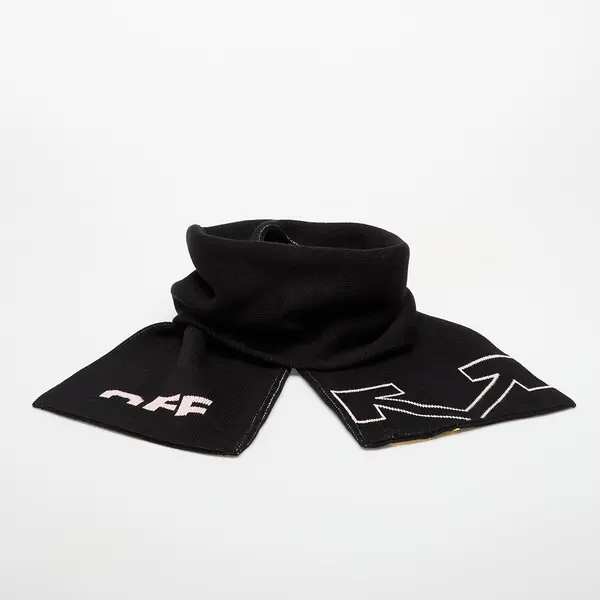 OFF-WHITE KIDS Шал OFF-WHITE KIDS Type Logo Scarf Black/ Soft Pink Universal