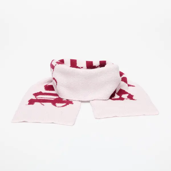 Palm Angels Kids Шал Palm Angels Kids Logo Knit Scarf Rose Pink/ Brick Red Universal