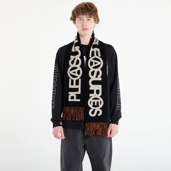 PLEASURES Шал PLEASURES Zine Scarf Black Universal