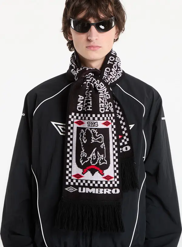 Umbro Шал Umbro by SlamJam Notice Scarf Black/ White Universal