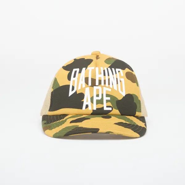 A BATHING APE Шапка A BATHING APE 1st Camo Nyc Logo Mesh Cap Yellow UNISEX Universal