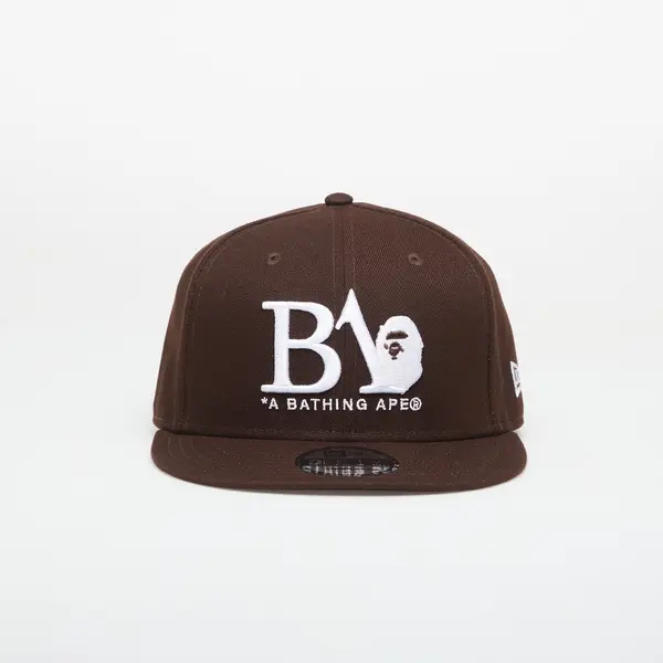 A BATHING APE Шапка A BATHING APE Ba Logo New Era 9fifty Cap Brown Universal
