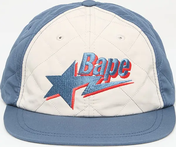 A BATHING APE Шапка A BATHING APE Bape Sta Logo Quilting Cap Navy Universal