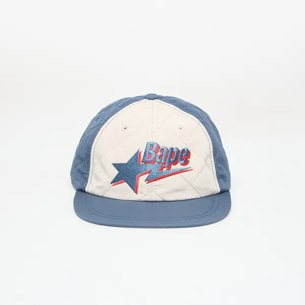 A BATHING APE Шапка A BATHING APE Bape Sta Logo Quilting Cap Navy Universal