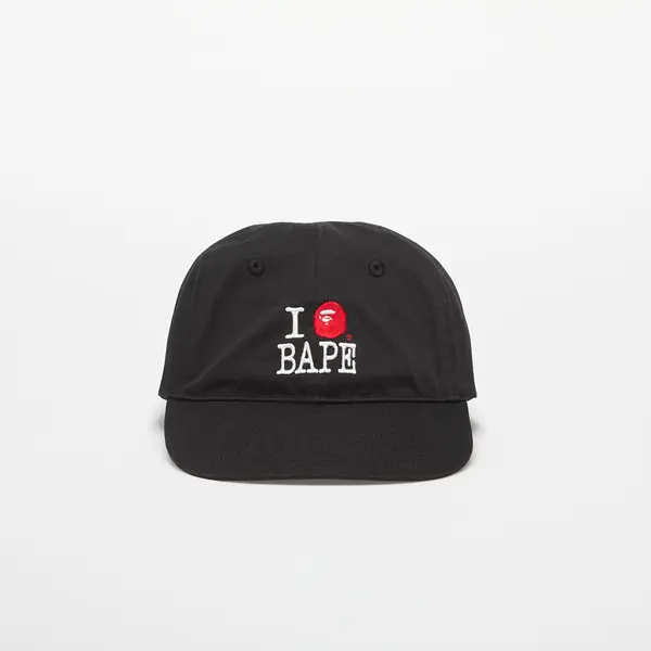 A BATHING APE Шапка A BATHING APE Logo Cotton Twill Cap Black Universal