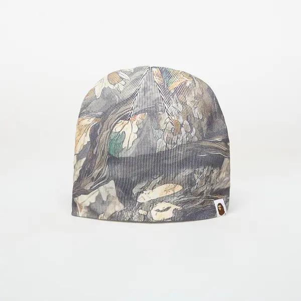 A BATHING APE Шапка A BATHING APE Tree Edge Camo Knit Cap Brown Universal