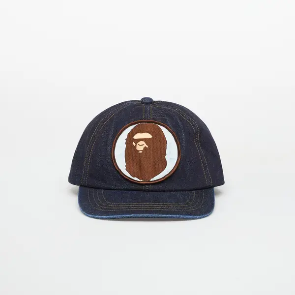 A BATHING APE Шапка A BATHING APE Washed Denim Cap M Indigo Universal
