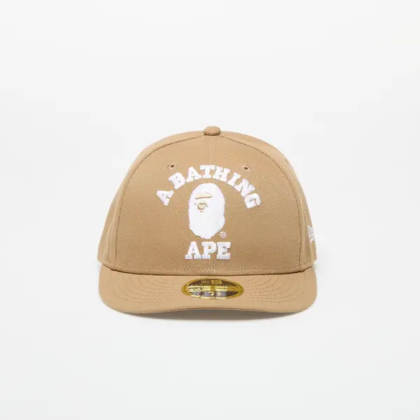 A BATHING APE Шапка A BATHING APE x New Era 59Fifty Low Profile Cap Beige M
