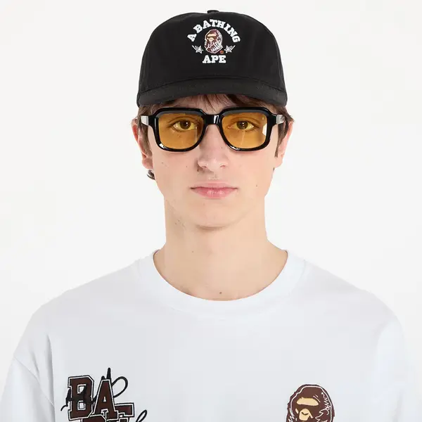 A BATHING APE Шапка BAPE® x FOOTSHOP - Scribble Ape Cap Black Universal
