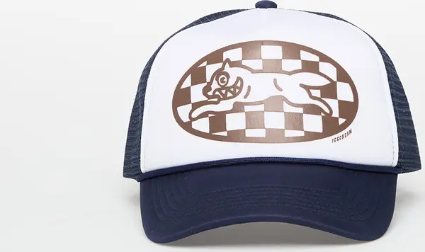 Billionaire Boys Club Icecream Шапка Billionaire Boys Club Icecream Checker Running Dog Trucker Cap Ecru/ Navy Universal